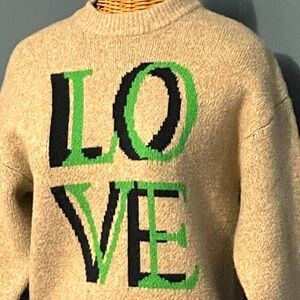 A New Day chunky LOVE sweater - sz Small